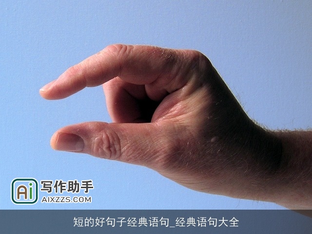 短的好句子经典语句_经典语句大全