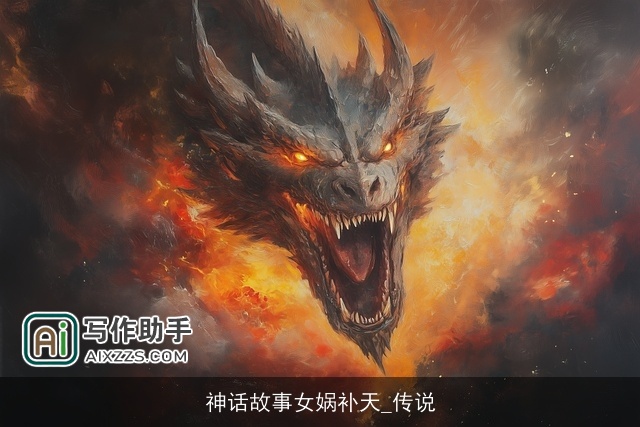 神话故事女娲补天_传说