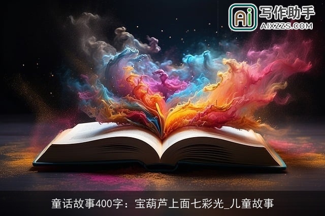 童话故事400字：宝葫芦上面七彩光_儿童故事