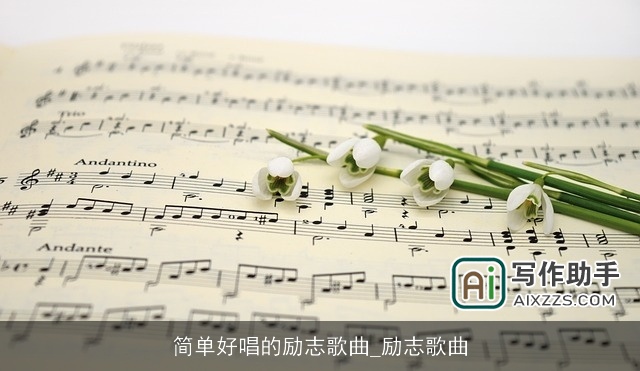 简单好唱的励志歌曲_励志歌曲