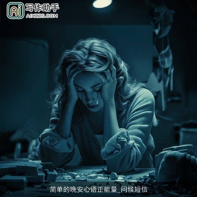简单的晚安心语正能量_问候短信