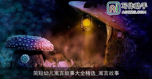 简短幼儿寓言故事大全精选_寓言故事