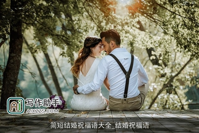 简短结婚祝福语大全_结婚祝福语