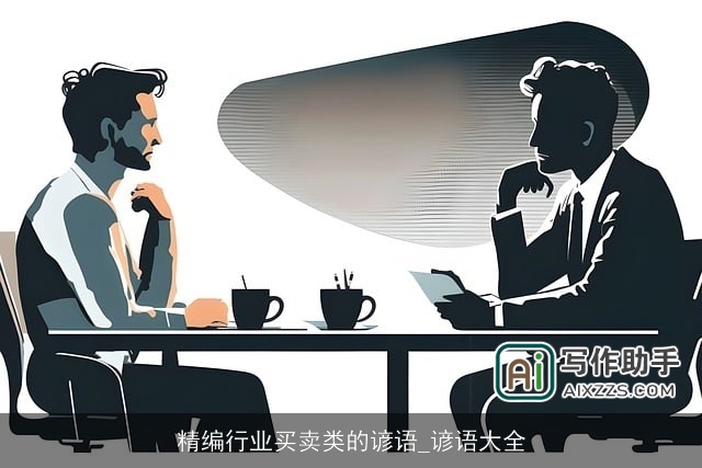 精编行业买卖类的谚语_谚语大全