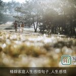 精辟家庭人生感悟句子_人生感悟