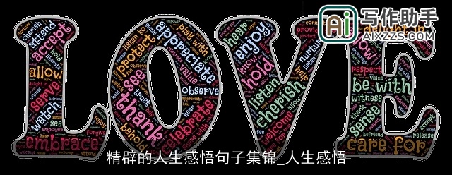 精辟的人生感悟句子集锦_人生感悟