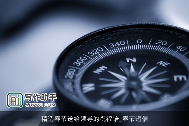 精选春节送给领导的祝福语_春节短信