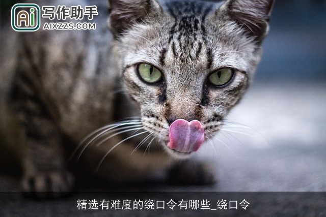 精选有难度的绕口令有哪些_绕口令