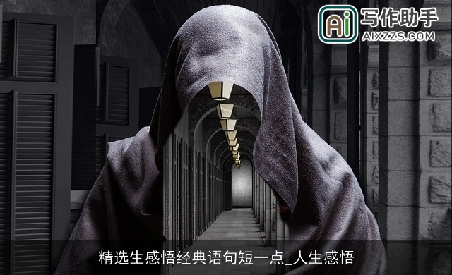 精选生感悟经典语句短一点_人生感悟