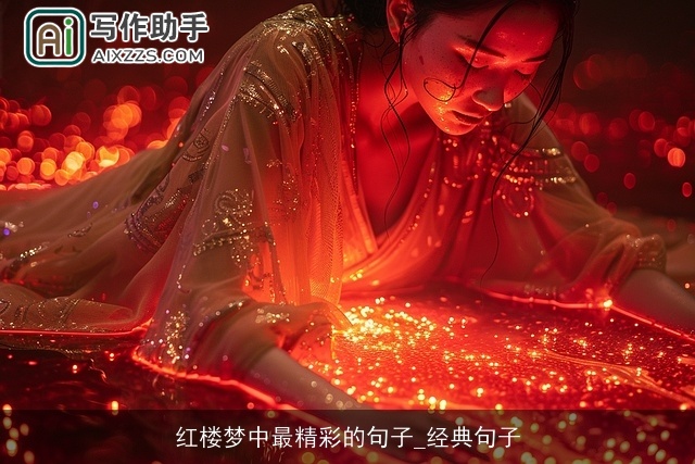 红楼梦中最精彩的句子_经典句子