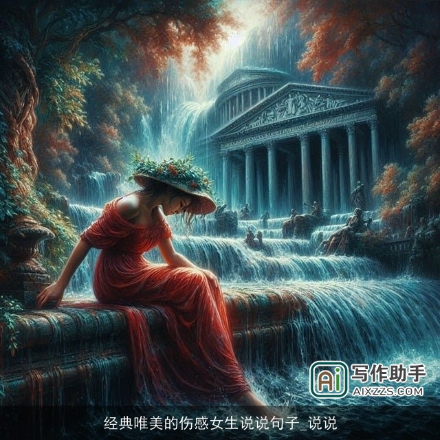 经典唯美的伤感女生说说句子_说说