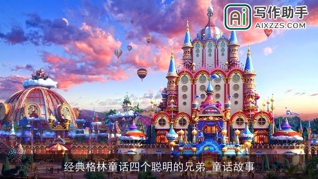 经典格林童话四个聪明的兄弟_童话故事