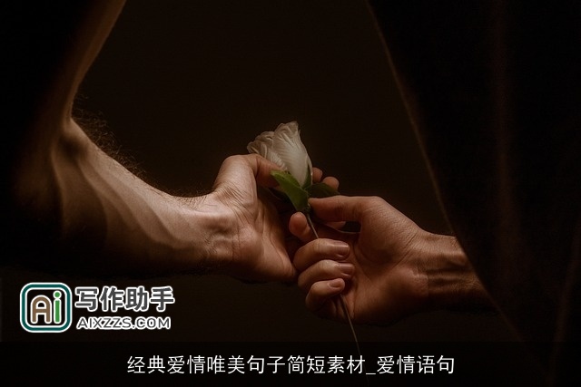 经典爱情唯美句子简短素材_爱情语句