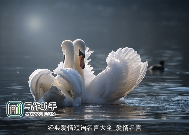 经典爱情短语名言大全_爱情名言