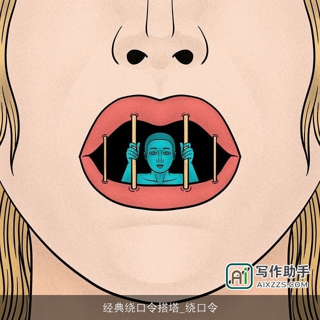 经典绕口令搭塔_绕口令