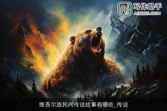 维吾尔族民间传说故事有哪些_传说