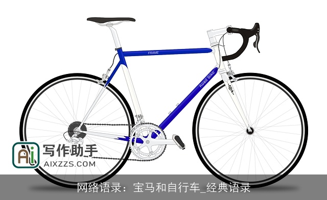 网络语录：宝马和自行车_经典语录