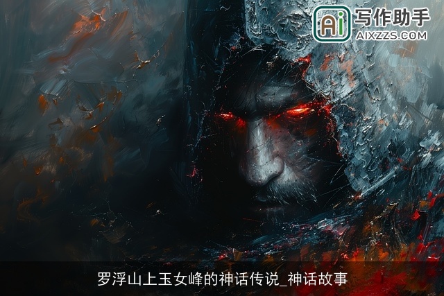 罗浮山上玉女峰的神话传说_神话故事