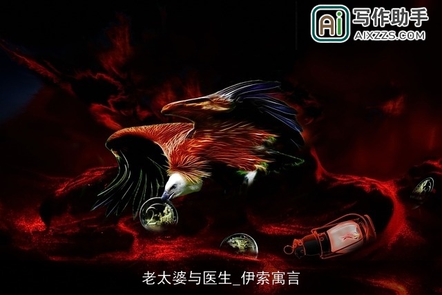 老太婆与医生_伊索寓言