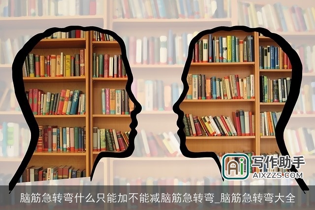 脑筋急转弯什么只能加不能减脑筋急转弯_脑筋急转弯大全