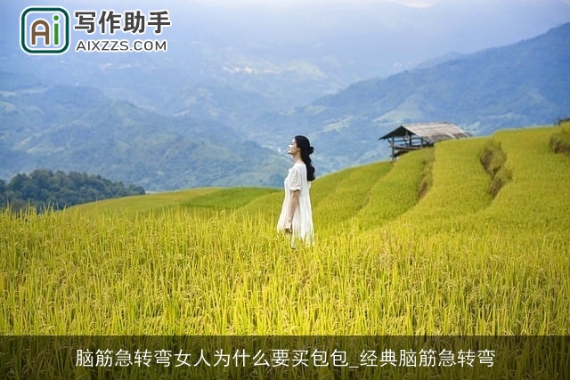 脑筋急转弯女人为什么要买包包_经典脑筋急转弯