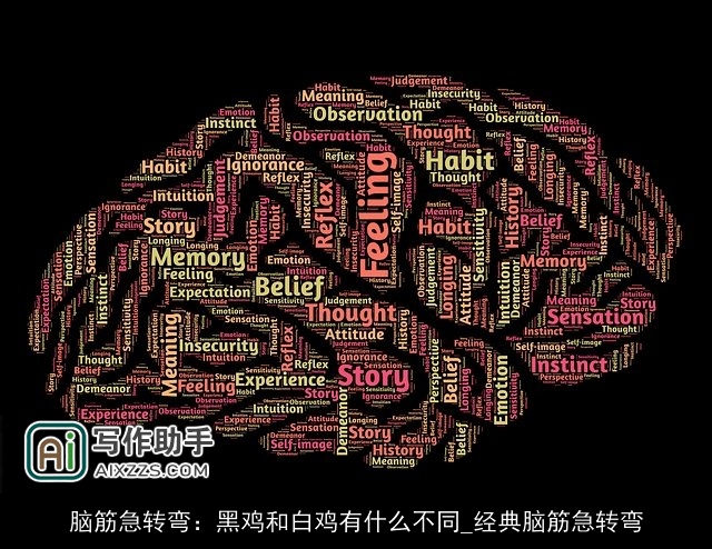 脑筋急转弯：黑鸡和白鸡有什么不同_经典脑筋急转弯