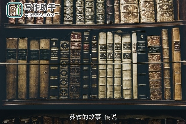 苏轼的故事_传说