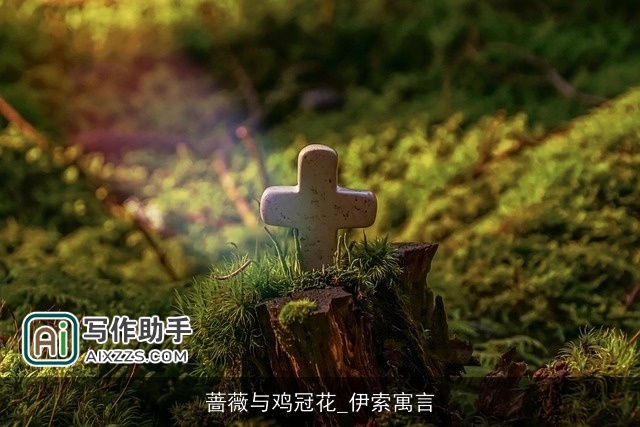 蔷薇与鸡冠花_伊索寓言