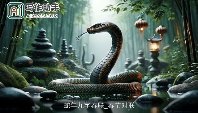 蛇年九字春联_春节对联