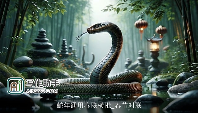 蛇年通用春联横批_春节对联