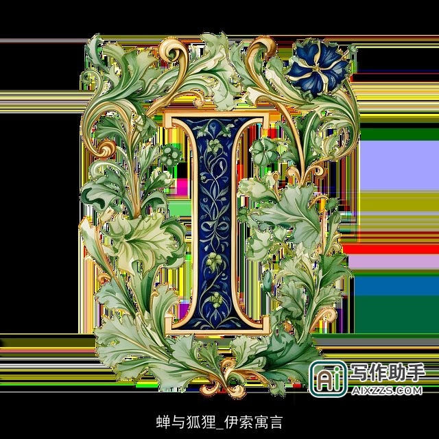 蝉与狐狸_伊索寓言