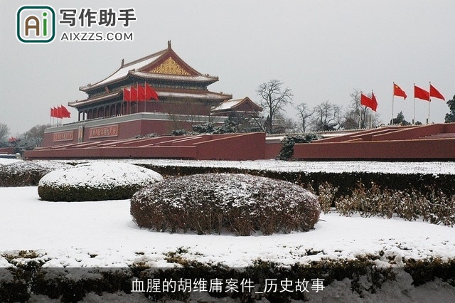 血腥的胡维庸案件_历史故事