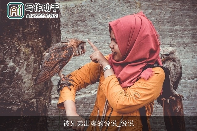 被兄弟出卖的说说_说说