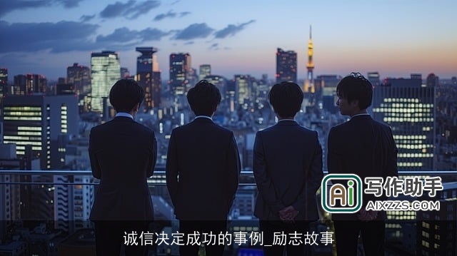 诚信决定成功的事例_励志故事