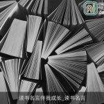 读书名言伴我成长_读书名言