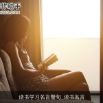 读书学习名言警句_读书名言