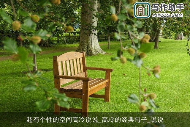 超有个性的空间高冷说说_高冷的经典句子_说说