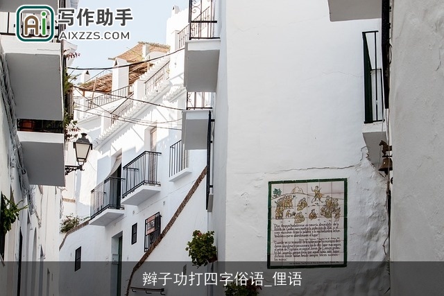 辫子功打四字俗语_俚语