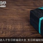 送儿子生日祝福语大全_生日祝福短信