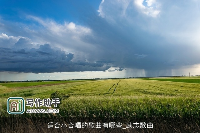 适合小合唱的歌曲有哪些_励志歌曲