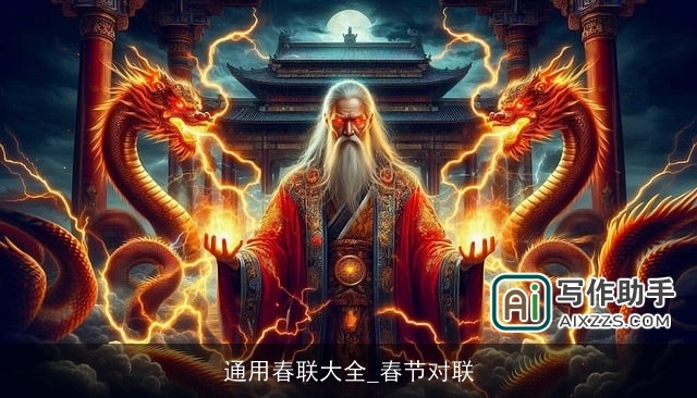 通用春联大全_春节对联