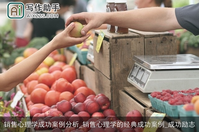 销售心理学成功案例分析_销售心理学的经典成功案例_成功励志