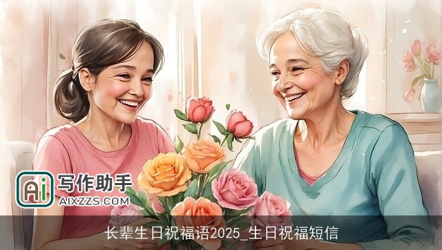 长辈生日祝福语2025_生日祝福短信