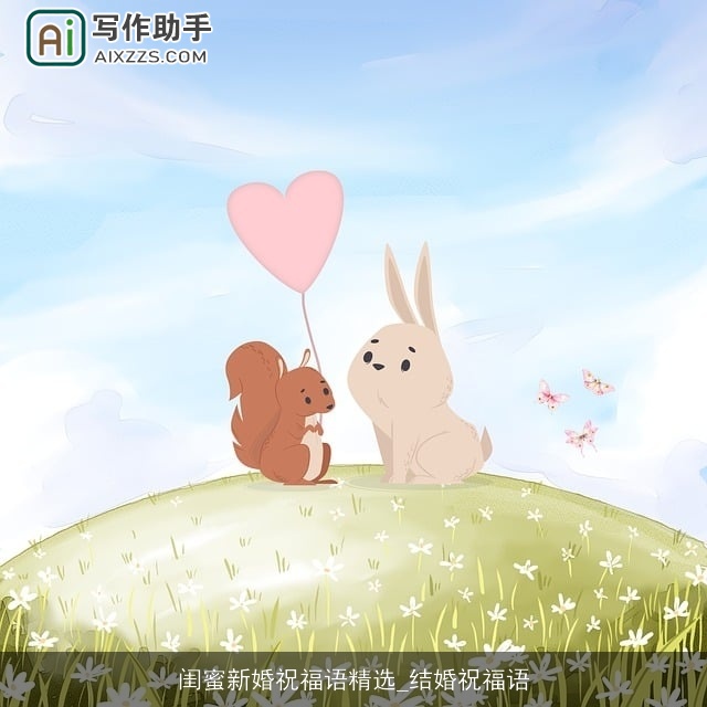 闺蜜新婚祝福语精选_结婚祝福语