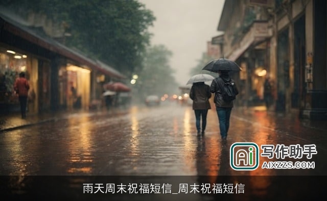 雨天周末祝福短信_周末祝福短信