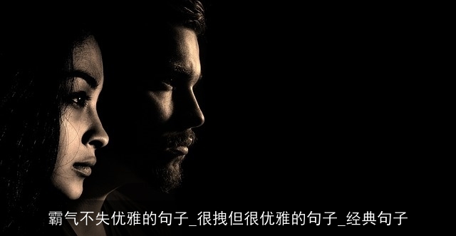 霸气不失优雅的句子_很拽但很优雅的句子_经典句子