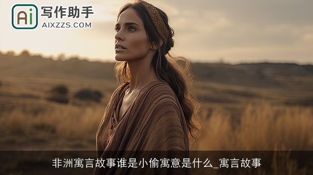 非洲寓言故事谁是小偷寓意是什么_寓言故事