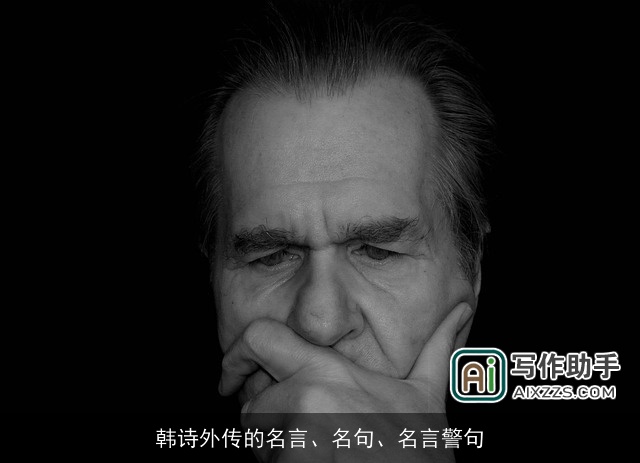 韩诗外传的名言、名句、名言警句