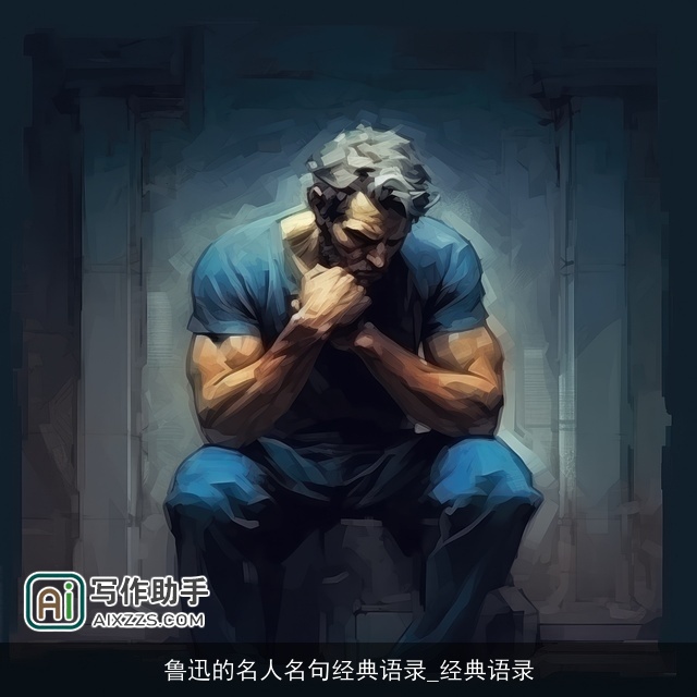 鲁迅的名人名句经典语录_经典语录