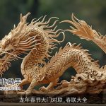 龙年春节大门对联_春联大全